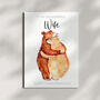 My Wife 'Bear Hug' Card For Valentine's Day, thumbnail 1 of 3