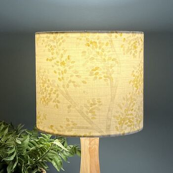 Yellow Woodland Trees Lampshades, 5 of 8