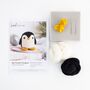 My Pocket Penguin Needle Felting Kit, thumbnail 7 of 7