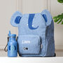 Personalised Trixie Elephant Backpack For Nursery, School, Holiday, thumbnail 5 of 10