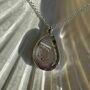 Lustrous Harmony: Agate Pearl Sterling Silver Necklace, thumbnail 5 of 7