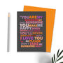 Pack Of Four Quote Greetings Cards, thumbnail 7 of 7