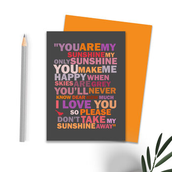 Pack Of Four Quote Greetings Cards, 7 of 7