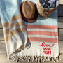 Personalised Cotton Larger Beach Towel, Throw, thumbnail 9 of 12