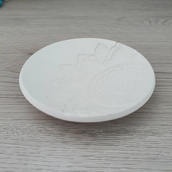 Mandala Design White Trinket Dish, 3 of 4