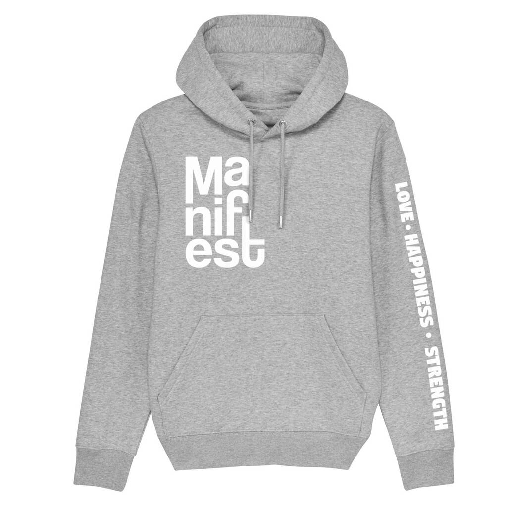 Manifest Motivational Hoodie By The Good Day Store | notonthehighstreet.com