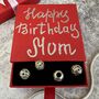 November Birthstone Charm Personalised Birthday Gift, thumbnail 3 of 8