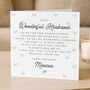 Personalised Special Verse Birthday Card For Husband, thumbnail 2 of 8