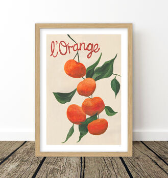 L'orange Fruit Print, 8 of 10