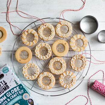 Snow Globe Biscuits Bake And Craft Kit, 3 of 4