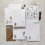 Botanical Flowers Letter Writing Set, thumbnail 1 of 8