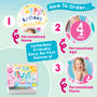 Personalised Pony Girl Birthday Jigsaw Puzzle, thumbnail 4 of 11