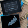 Limited Edition Favourite Song Sound Wave Keyring, thumbnail 9 of 11