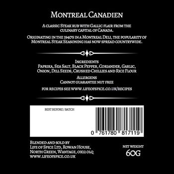 Montreal Canadien Gourmet Barbecue Rub, 5 of 6