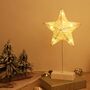 Battery Powered Decorative Star Table Lamp LED, thumbnail 1 of 8