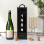 Personalised 40th Birthday Bottle Box Gift, thumbnail 1 of 10