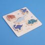 Personalised Wooden Dinosaur Puzzle, thumbnail 1 of 5