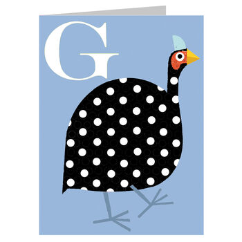 Mini G For Guinea Fowl Card, 2 of 5