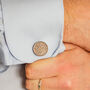 Sixpence Coin Cufflinks, thumbnail 4 of 5