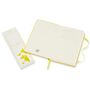 Personalised Small Moleskine Classic Notebook – Lemon Green, thumbnail 6 of 8