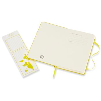 Personalised Small Moleskine Classic Notebook – Lemon Green, 6 of 8