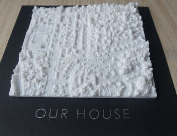 Custom 3D Printed Map, 3 of 12