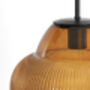 Florence Amber Glass Pendant Light, thumbnail 3 of 5