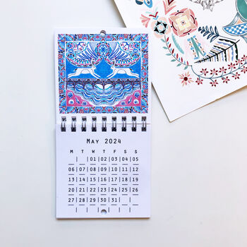 2024 Mini Wall Calendar, 4 of 10