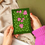 Botanical Patterned Card Green, thumbnail 2 of 2