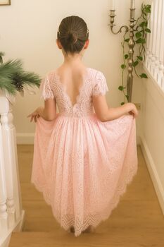Aluna In Baby Pink ~ Flower Girl /Party Dress, 4 of 5