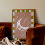 Tired Girl Moon Print, thumbnail 1 of 10