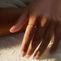 Boho Coral Ring, thumbnail 4 of 5