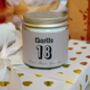 Personalised 18th Birthday Charm Soy Sustainable Candle, thumbnail 2 of 4