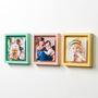 Set Of Three Floating Magnetic Photo Frames, thumbnail 2 of 12