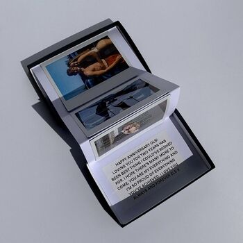 Happy Birthday Personalised Pop Out Photo Box Gift, 2 of 4
