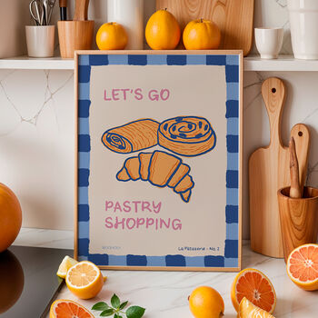 Let's Go Pastry Shopping Print, 2 of 7
