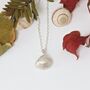 Sterling Silver Clam Shell Necklace, thumbnail 8 of 10