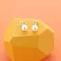 Simple Pearl Stud Earrings, thumbnail 1 of 2