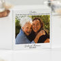 Personalised Memorial Bereavement Gift Photo Plaque, thumbnail 2 of 5