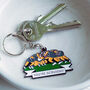 Rugby Keyring Gift For Partner, thumbnail 2 of 7