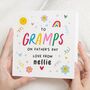 Personalised Gramps Fathers Day Card From Grandchild, thumbnail 1 of 7