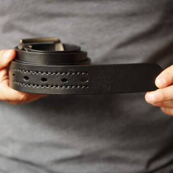 Personalised Men's Premium Leather Belt, 7 of 12