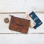 Personalised Leather Coin Pouch, thumbnail 1 of 12