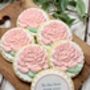 Personalised Mother’s Day Peony Biscuit Gift Box, thumbnail 5 of 7