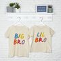 Rainbow Matching Sibling T Shirt Set, thumbnail 5 of 7