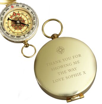 Personalised Vintage Style Compass, 7 of 7