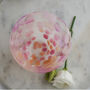 Pink And Apricot Confetti Glass, thumbnail 2 of 2