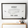 'Howay The Lads' Football Stadium Print, thumbnail 1 of 2
