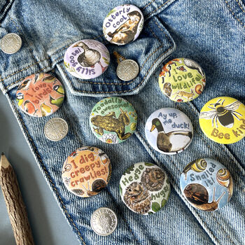 Wildlife Badge Set Of 10, 10 of 10