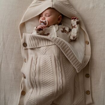 Luxury Lined Pram Cosy, 2 of 6